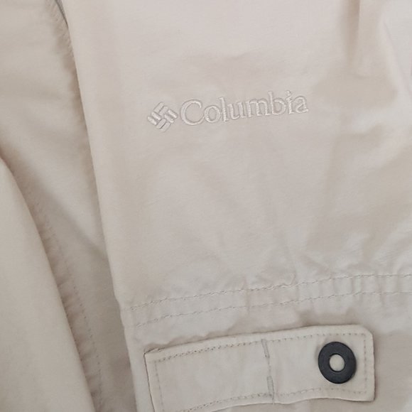 Women's  COLUMBIA Jacket Hoodies Size M  Color Cream - Picture 8 of 10